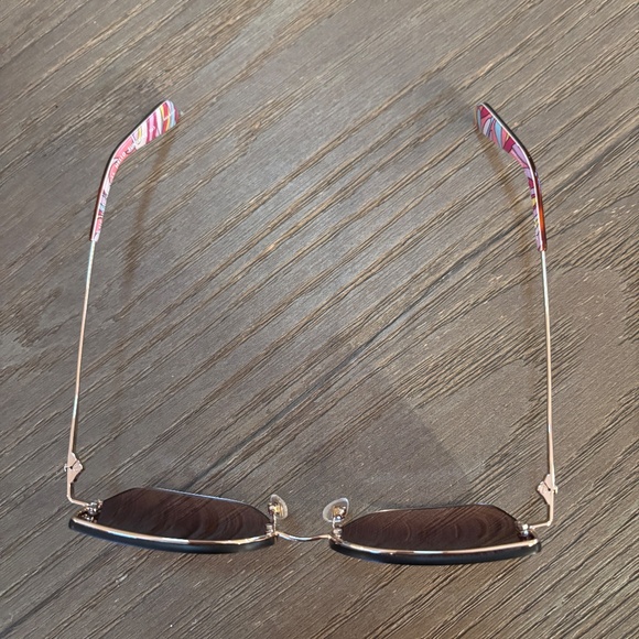 KATE SPADE ARIELLA RIMLESS SUNGLASSES GOLD GRADIENT - Picture 8 of 11